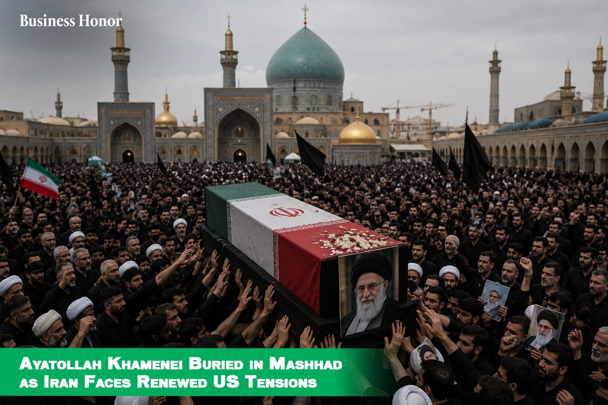  Ayatollah Khamenei Buried in Mashhad as Iran Faces Renewed US Tensions 
